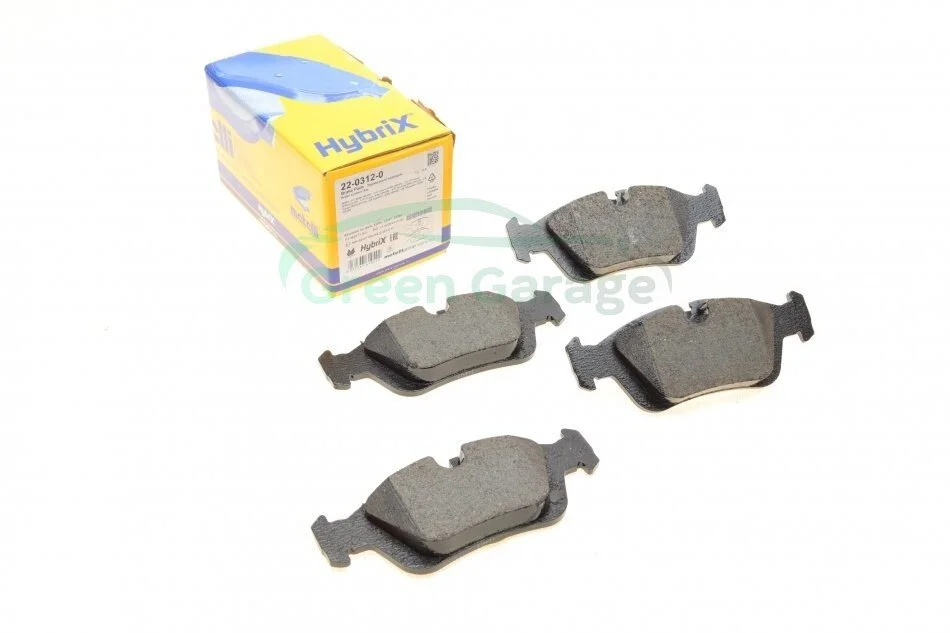 Гальмівні колодки, дискове гальмо (набір) METELLI 2203120 (фото 1)