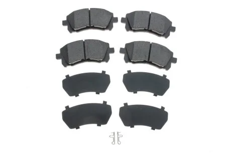Гальмівні колодки, дискове гальмо (набір) METELLI 2202960