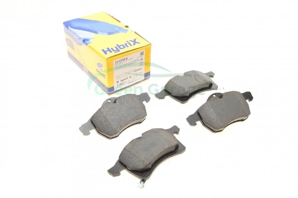 Гальмівні колодки, дискове гальмо (набір) METELLI 2202580 (фото 1)