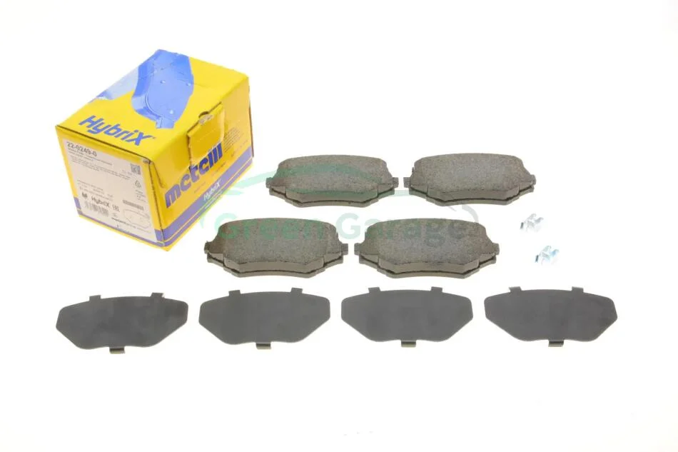 Гальмівні колодки, дискове гальмо (набір) METELLI 2202490 (фото 1)