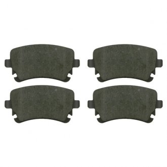 Фото гальмівні колодки, дискове гальмо (набір) FEBI BILSTEIN 16588 Гальмівні колодки, дискове гальмо (набір) FEBI BILSTEIN 16588