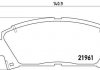 Гальмівні колодки, дискове гальмо (набір) BREMBO P83028 (фото 1)