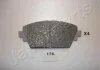 Гальмівні колодки, дискове гальмо (набір) JAPANPARTS PA176AF (фото 1)