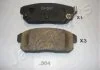 Гальмівні колодки, дискове гальмо (набір) JAPANPARTS PP304AF (фото 1)