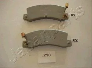 Гальмівні колодки, дискове гальмо (набір) JAPANPARTS PP213AF