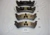 Гальмівні колодки, дискове гальмо (набір) JAPANPARTS PP019AF (фото 1)