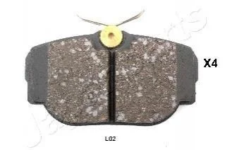 Гальмівні колодки, дискове гальмо (набір) JAPANPARTS PPL02AF (фото 1)