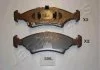 Гальмівні колодки, дискове гальмо (набір) JAPANPARTS PA398AF (фото 1)