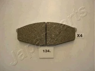 Гальмівні колодки, дискове гальмо (набір) JAPANPARTS PA134AF
