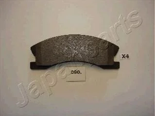 Гальмівні колодки, дискове гальмо (набір) JAPANPARTS PA090AF (фото 1)