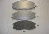 Гальмівні колодки, дискове гальмо (набір) JAPANPARTS PAH05AF (фото 1)