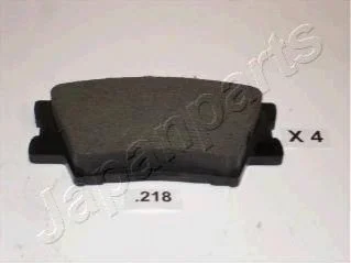 Гальмівні колодки, дискове гальмо (набір) JAPANPARTS PP218AF (фото 1)