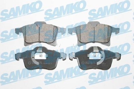 Гальмівні колодки, дискове гальмо (набір) SAMKO 5SP1197