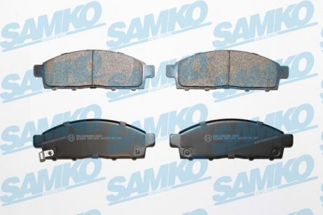 Гальмівні колодки, дискове гальмо (набір) SAMKO 5SP1319