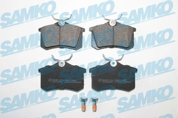 Гальмівні колодки, дискове гальмо (набір) SAMKO 5SP294 (фото 1)