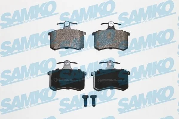 Гальмівні колодки, дискове гальмо (набір) SAMKO 5SP440 (фото 1)