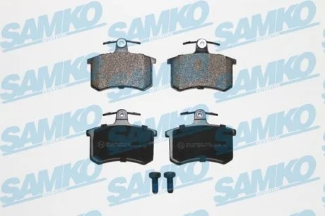 Гальмівні колодки, дискове гальмо (набір) SAMKO 5SP440