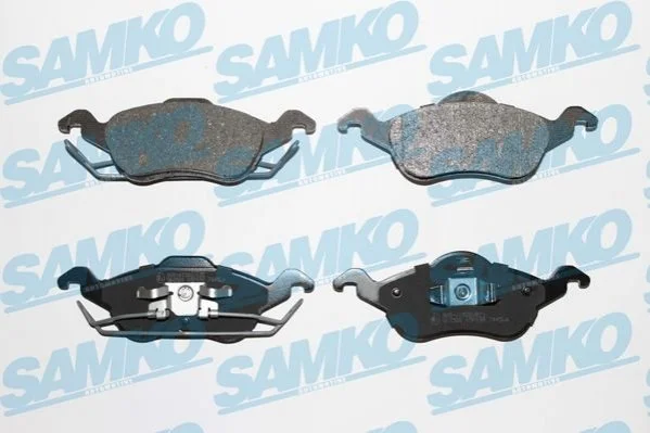 Гальмівні колодки, дискове гальмо (набір) SAMKO 5SP696 (фото 1)