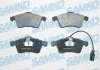 Колодки передние R15, 96-03 (c датчиком) SAMKO 5SP787 (фото 1)