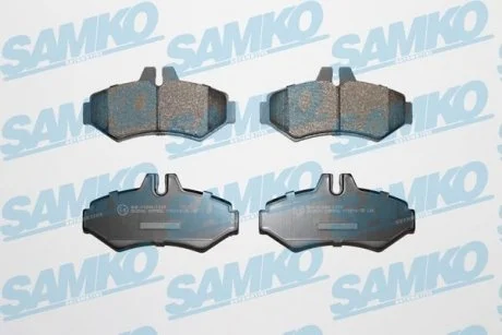 Гальмівні колодки, дискове гальмо (набір) SAMKO 5SP956