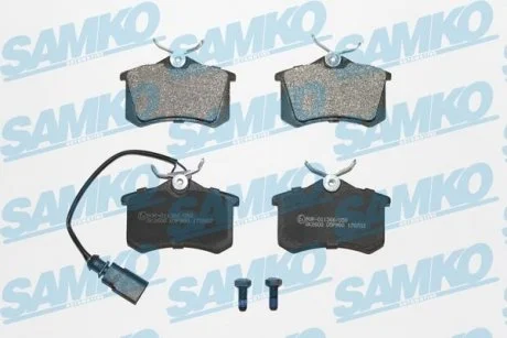Гальмівні колодки, дискове гальмо (набір) SAMKO 5SP980