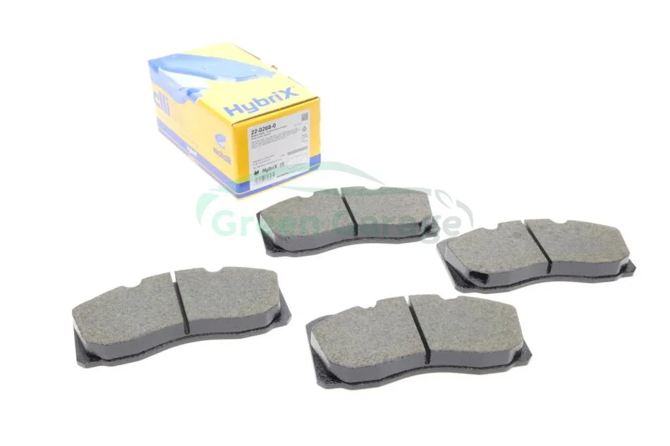 Гальмівні колодки, дискове гальмо (набір) METELLI 2202680 (фото 1)