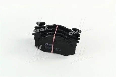 Колодка торм. диск. PEUGEOT 207, 306 задн. (пр-во) REMSA 014450