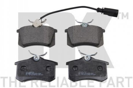 Гальмівні колодки, дискове гальмо (набір) NK 224755