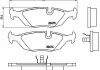 Гальмівні колодки, дискове гальмо (набір) BREMBO P06009 (фото 1)