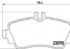 Гальмівні колодки, дискове гальмо (набір) BREMBO P50035 (фото 1)