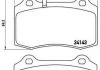 Гальмівні колодки, дискове гальмо (набір) BREMBO P85104 (фото 1)