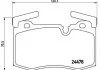 Гальмівні колодки, дискове гальмо (набір) BREMBO P06068 (фото 1)