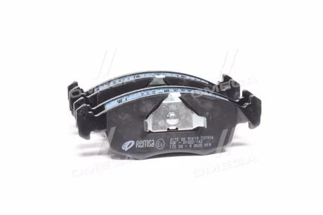 Колодка торм. диск. FORD ESCORT передн. (пр-во) REMSA 017200