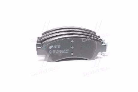 Колодка торм. диск. PEUGEOT 207 06- передн. (пр-во) REMSA 084020