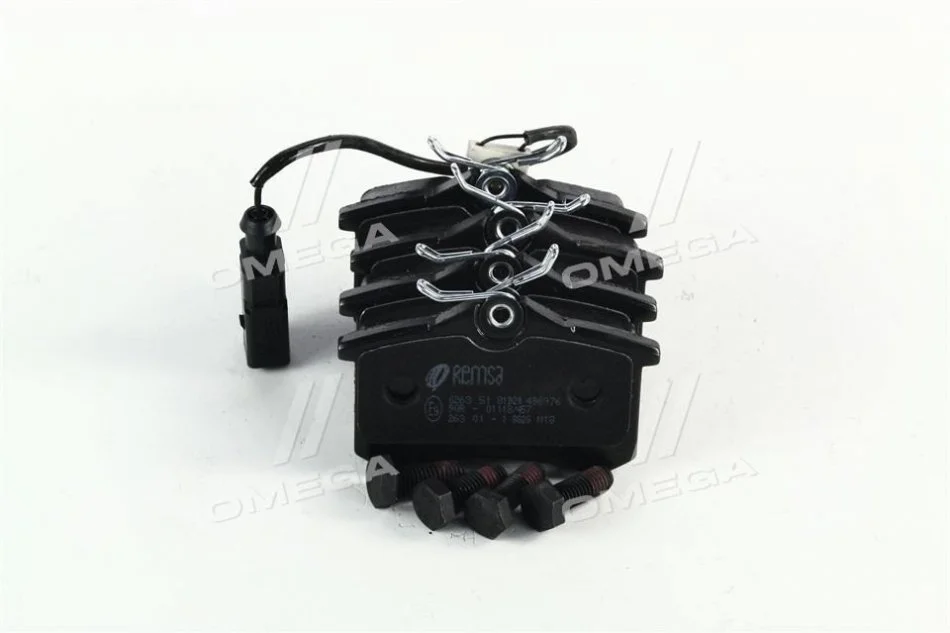 Колодка торм. диск. FORD GALAXY, SEAT ALHAMBRA, VW T4, SHARAN задн. (пр-во) REMSA 026351 (фото 1)