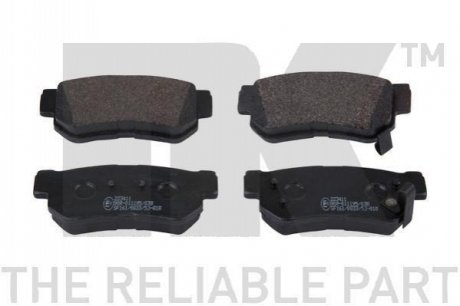 Гальмівні колодки, дискове гальмо (набір) NK 223411