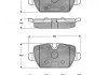 Гальмівні колодки, дискове гальмо (набір) STARLINE BDS835P (фото 1)