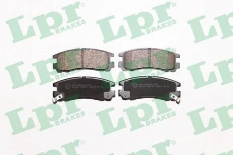 Гальмівні колодки, дискове гальмо (набір) LPR 05P043