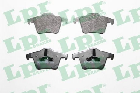 Гальмівні колодки, дискове гальмо (набір) LPR 05P1234
