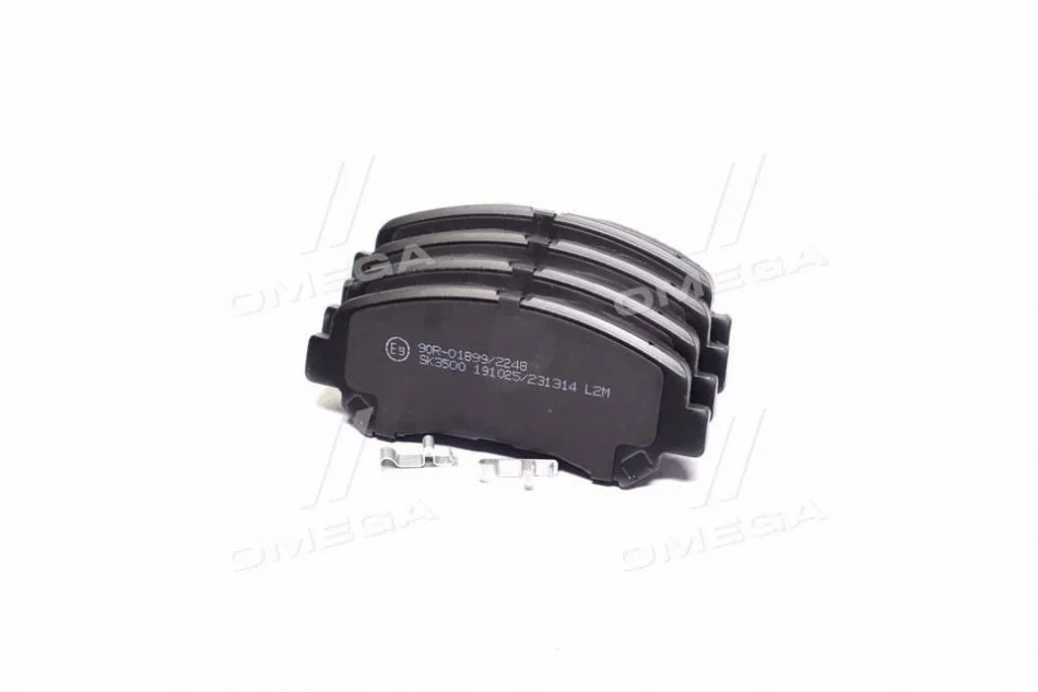 Колодка торм. диск. NISSAN QASHQAI, передн. (пр-во) LPR 05P1314 (фото 1)