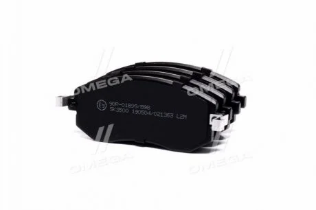 Колодка торм. диск. SUBARU FORESTER (SF, SG), IMPREZA (GD, GG) передн. (пр-во) LPR 05P1363