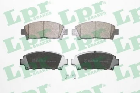 Гальмівні колодки, дискове гальмо (набір) LPR 05P573