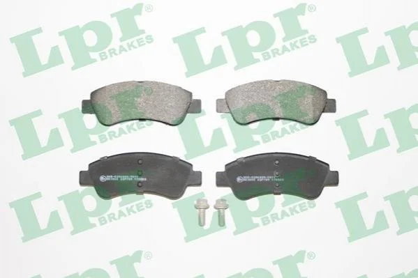 Гальмівні колодки, дискове гальмо (набір) LPR 05P789 (фото 1)