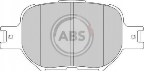 Гальмівні колодки, дискове гальмо (набір) A.B.S. 37223