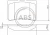 Гальмівні колодки, дискове гальмо (набір) A.B.S. 37276 (фото 1)