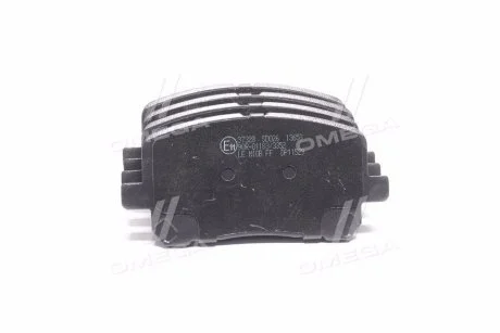 Колодка торм. диск. TOYOTA AVENSIS передн. (пр-во ABS) A.B.S. 37328