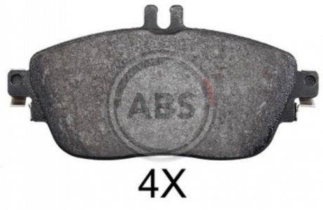 Гальмівні колодки, дискове гальмо (набір) A.B.S. 37911