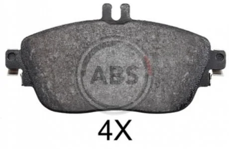 Гальмівні колодки, дискове гальмо (набір) A.B.S. 37911