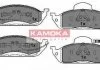 Гальмівні колодки, дискове гальмо (набір) KAMOKA JQ1012800 (фото 1)