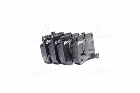 Колодка торм. диск. MAZDA 121 1.1-1.3I 93-96,323 1.3I,1.7TD,1.8I 94- передн. (пр-во) REMSA 021202